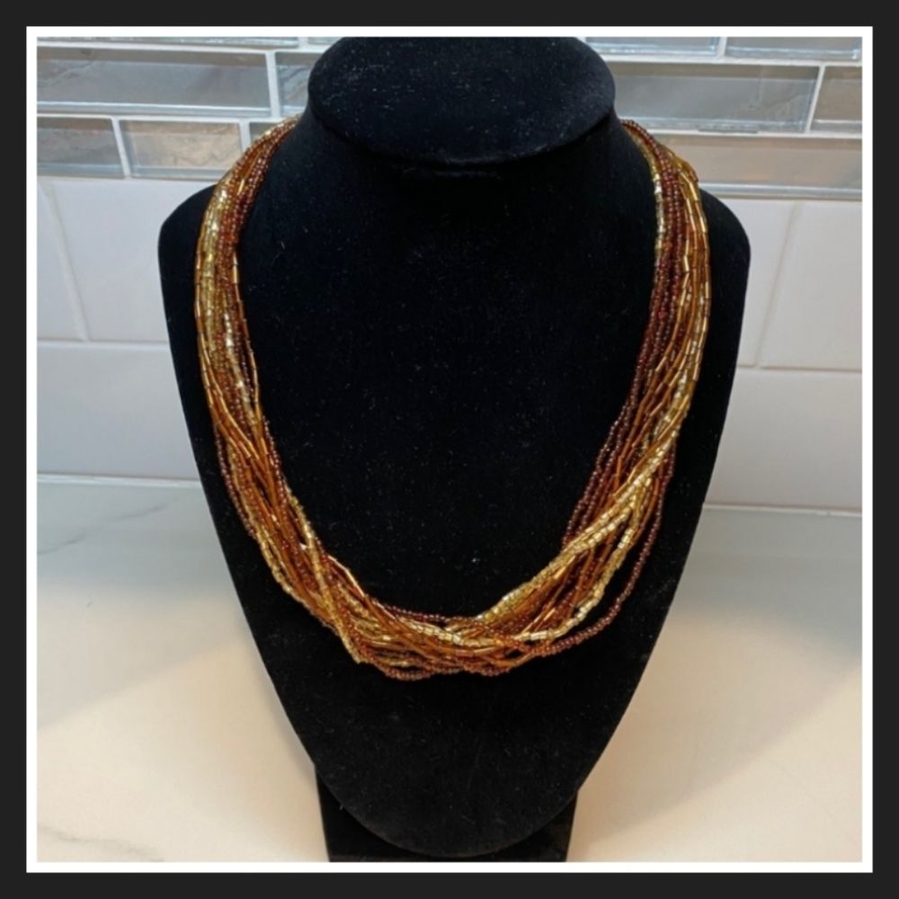 Stephan & CO. Indian Summer Multistrand Necklace